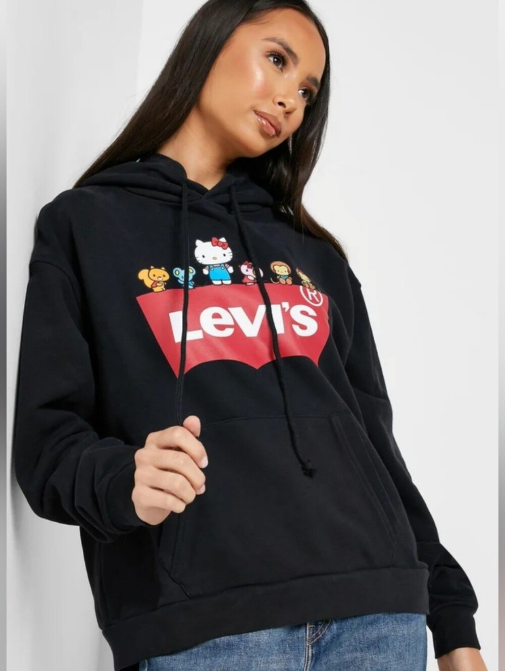 RARE Levi's x Hello Kitty 45th Anniversary Hoodie, Size M